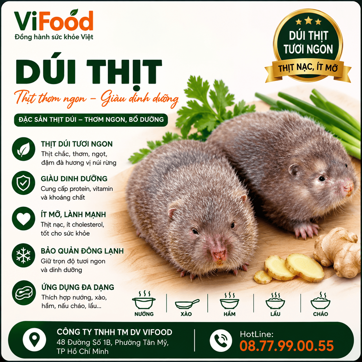 Dúi Thịt