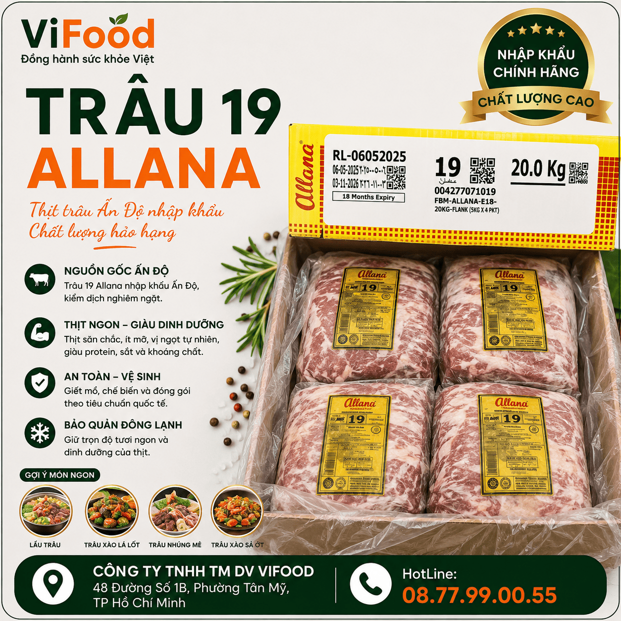 trâu 19 allana