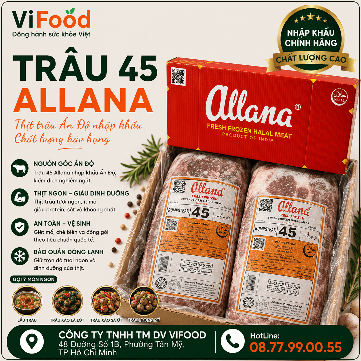 trâu 45 allana