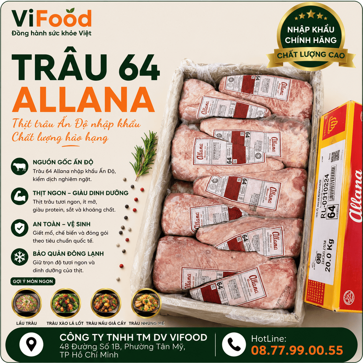 trâu 64 allana