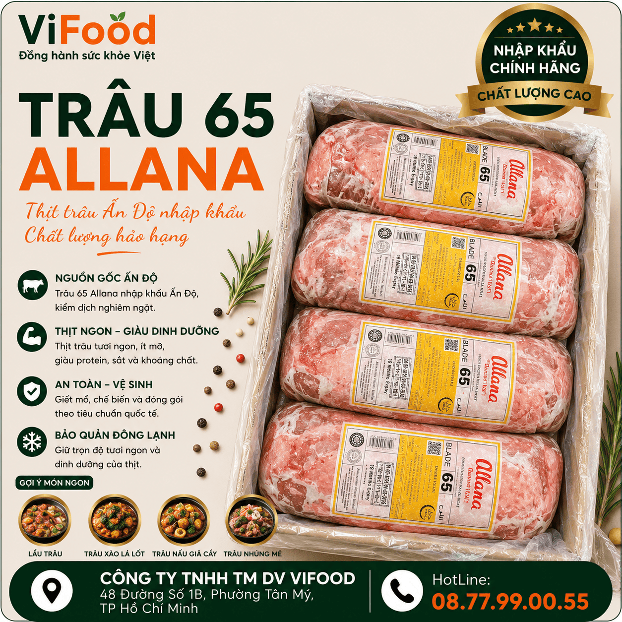 trâu 65 allana