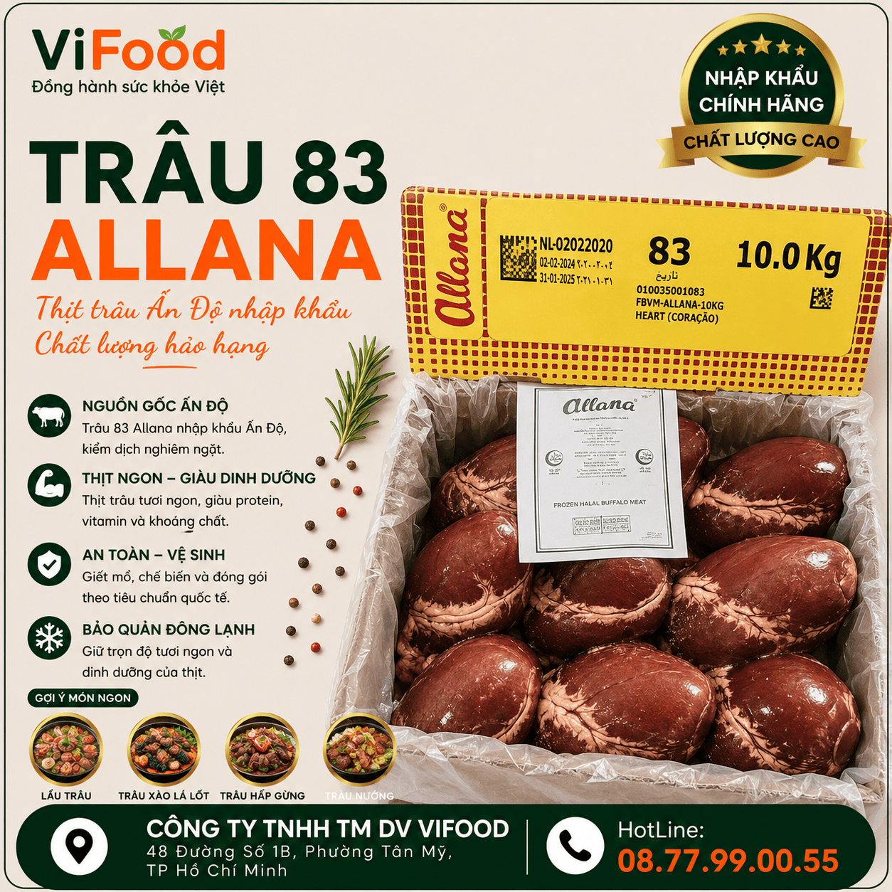 trâu 83 allana