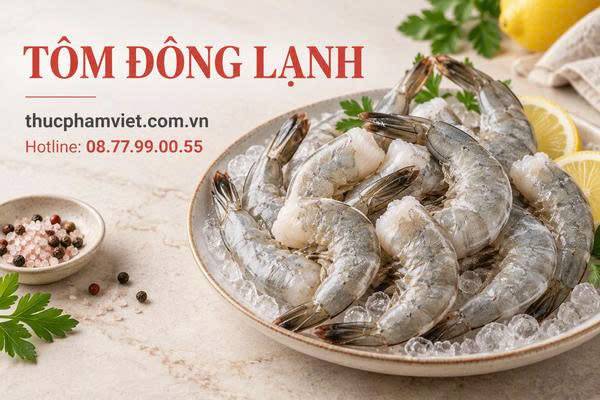 Tôm đông lạnh giá sỉ tại Phường Hòa Lợi