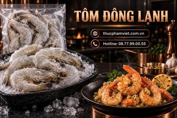 Tôm đông lạnh giá sỉ tại Xã An Nhơn Tây