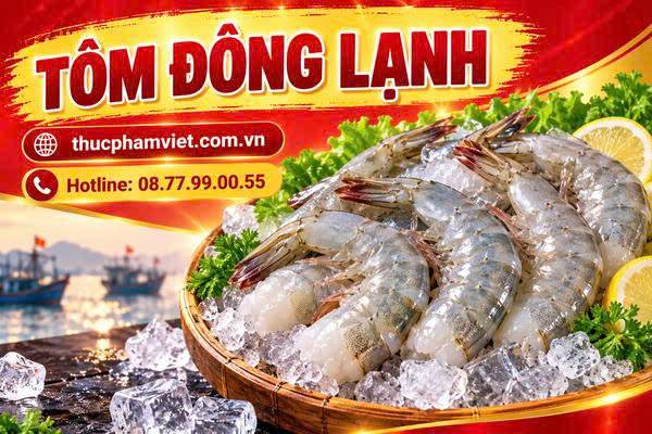 Nơi bán sỉ Tôm đông lạnh tại Xã Nhuận Đức