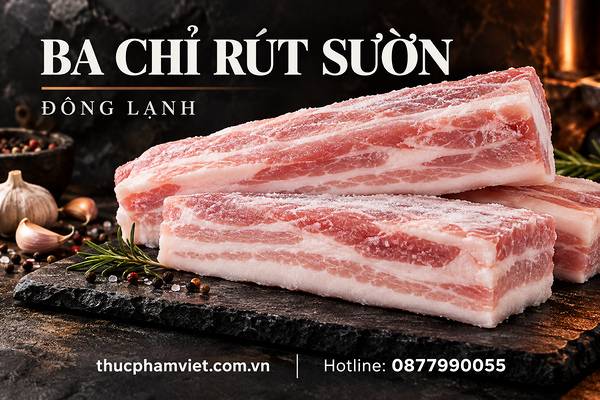Sỉ và lẻ Ba rọi rút sườn đông lạnh tại Phường Bến Thành