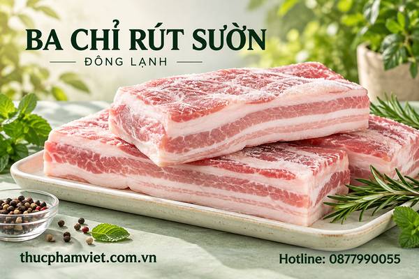 Địa chỉ mua Ba rọi rút sườn đông lạnh tại Phường Cầu Ông Lãnh