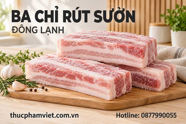 Ba rọi rút sườn đông lạnh giá sỉ tại Phường Bình Phú