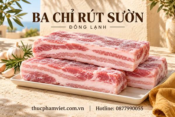 Địa chỉ mua Ba rọi rút sườn đông lạnh tại Phường Phú Thuận