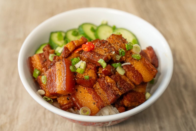 Thịt heo kho tiêu