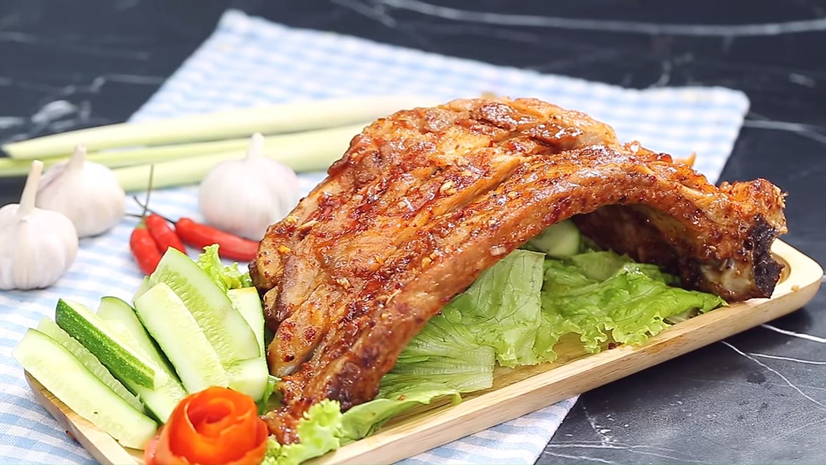 Sườn heo nướng