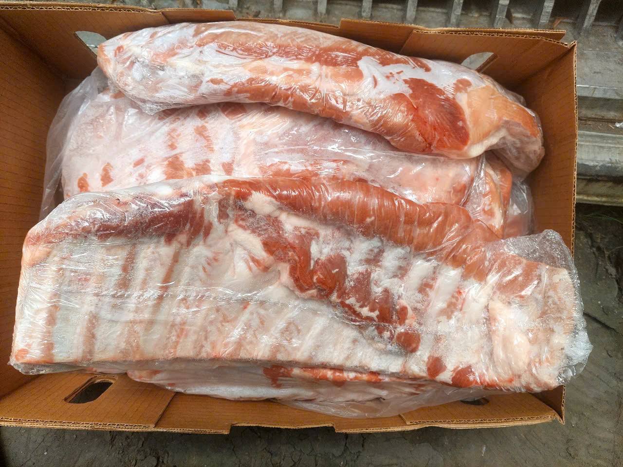 Sườn heo cây đông lạnh