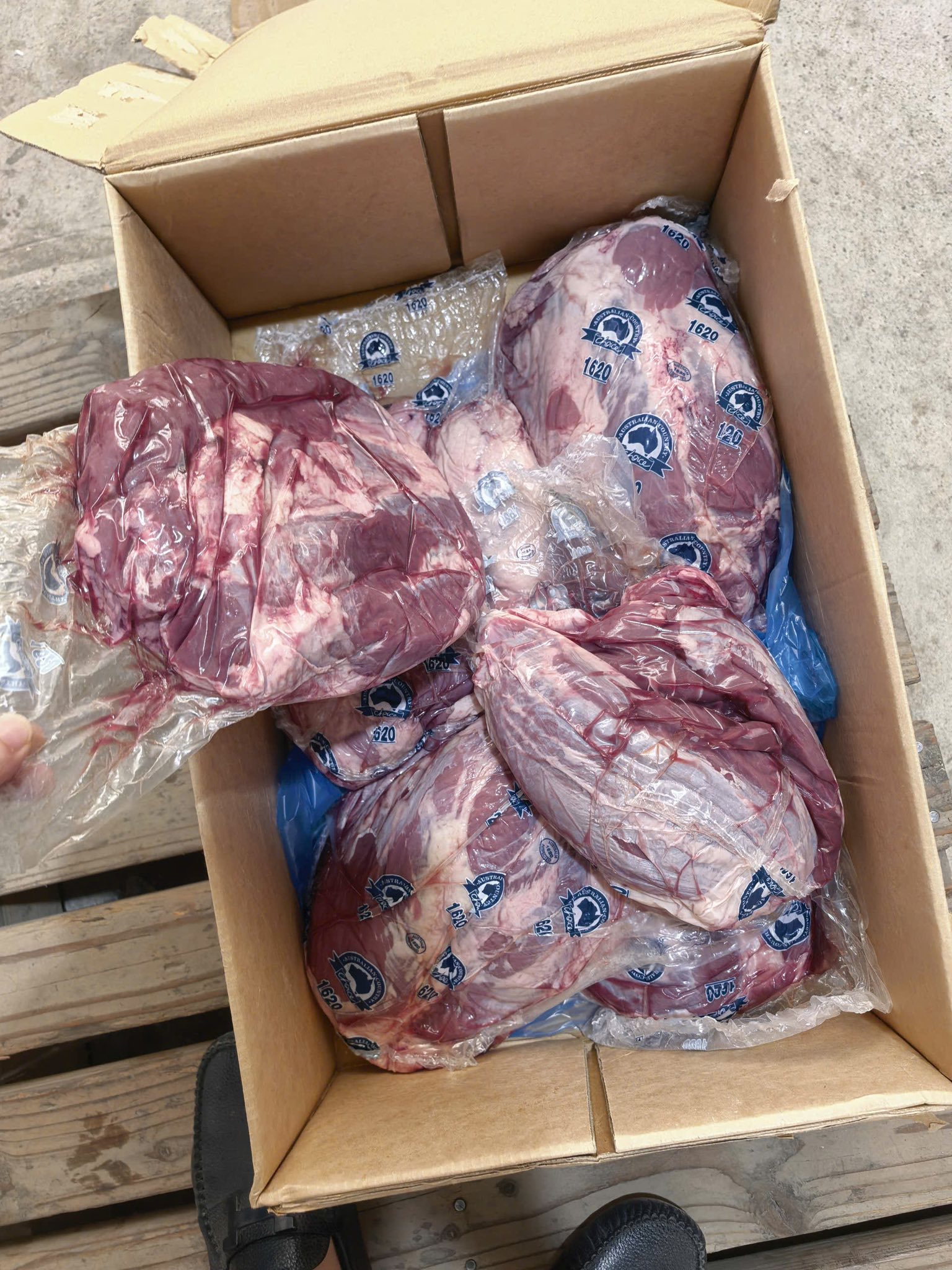 Nạm bò đông lạnh