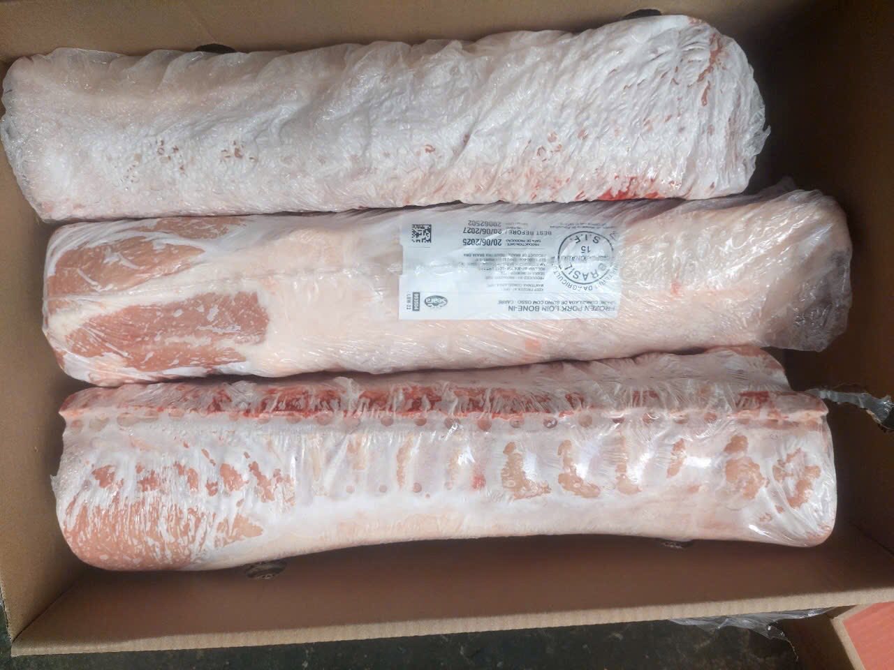cốt lết heo seara đông lạnh nhập khẩu