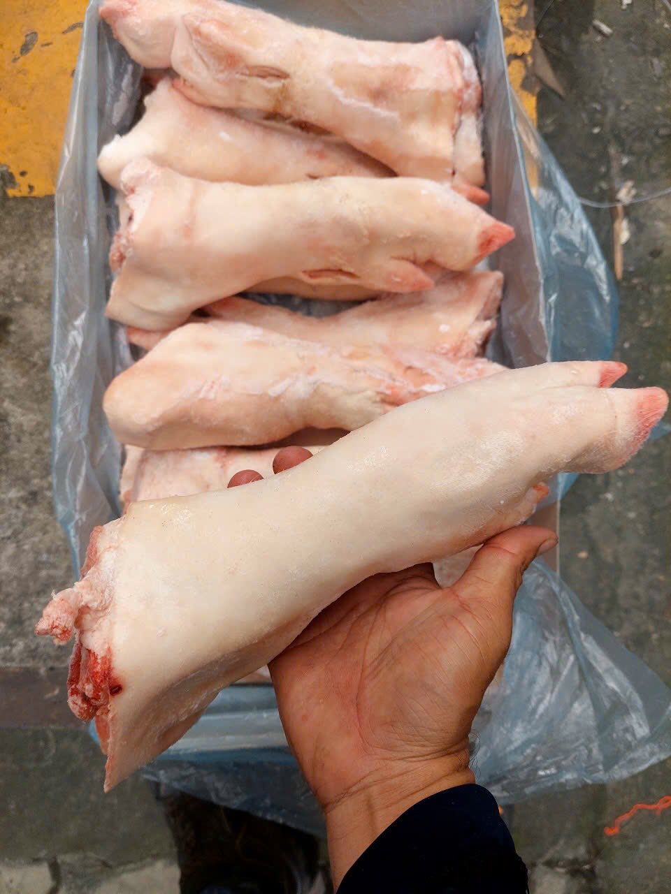 móng sau heo wets 206 đông lạnh nhập khẩu