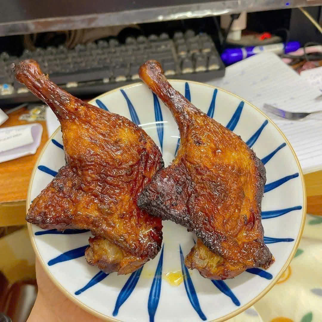 mon dui vit quay ngon