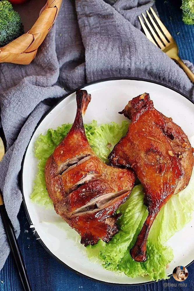 mon dui vit quay ngon