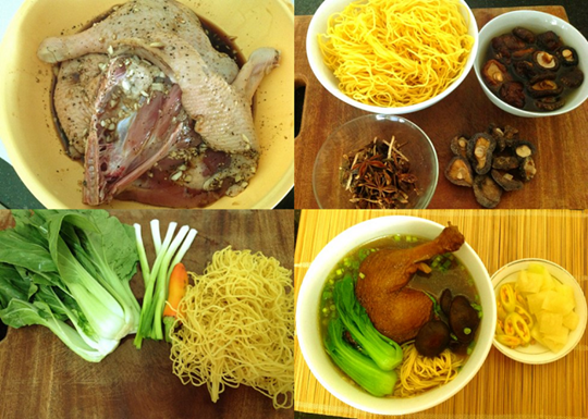 mon dui vit quay ngon