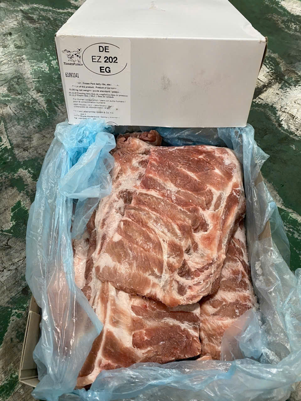 thực phẩm đông lạnh