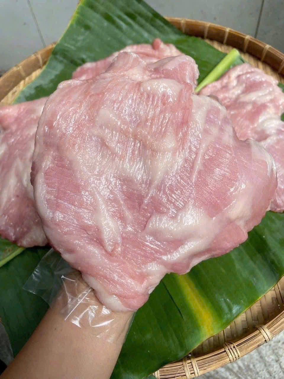 Nạc giòn heo tươi ngon