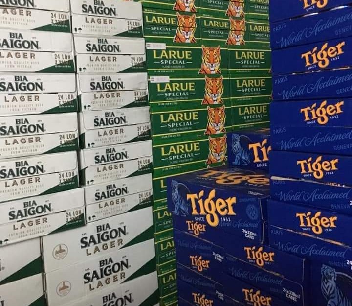 đại lý bia Sài Gòn gần đây giá sỉ