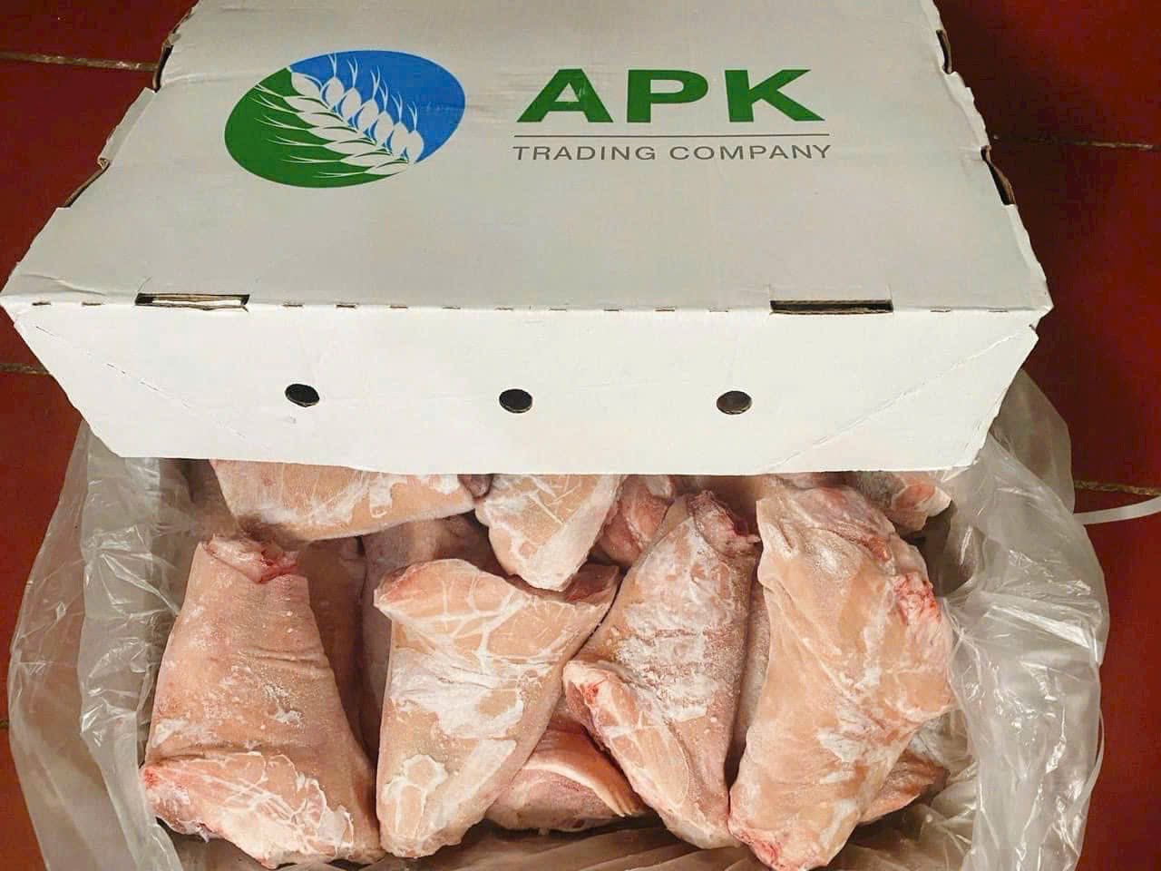 đại lý thịt heo đông lạnh long an giá sỉ