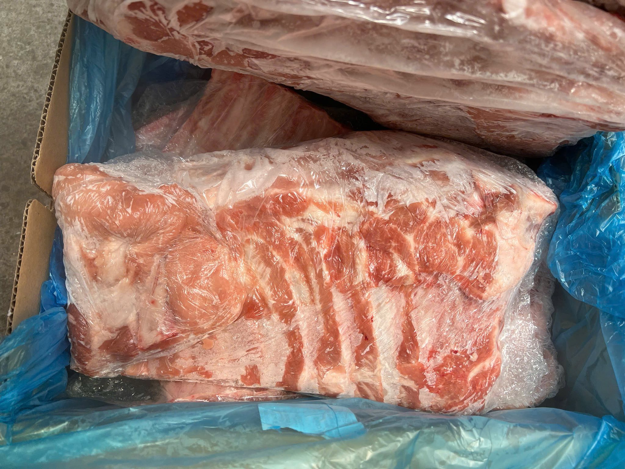 thịt heo đông lạnh giá sỉ tphcm