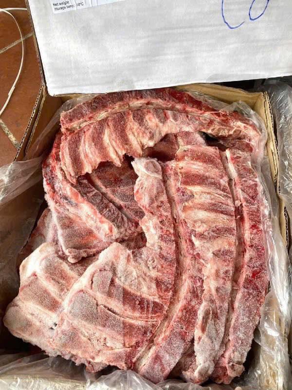 thịt heo đông lạnh tân an long an giá sỉ