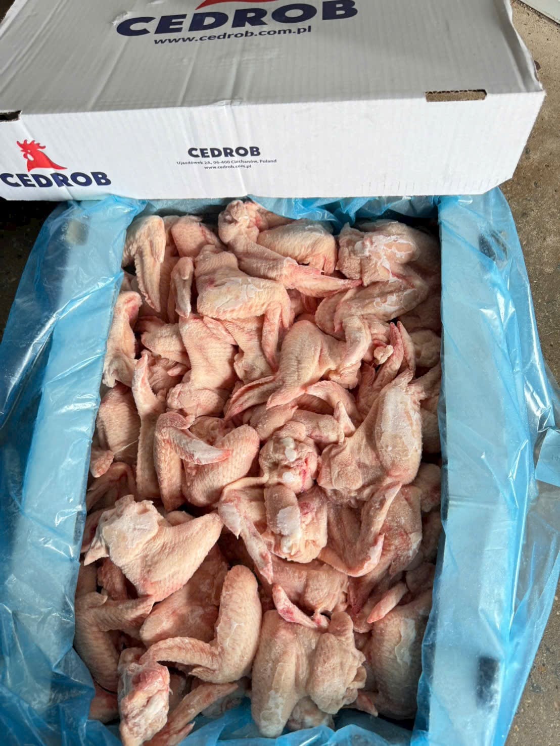 Cánh Xá Cedrob 90Up Thùng 10kg Nhập Khẩu Ba Lan