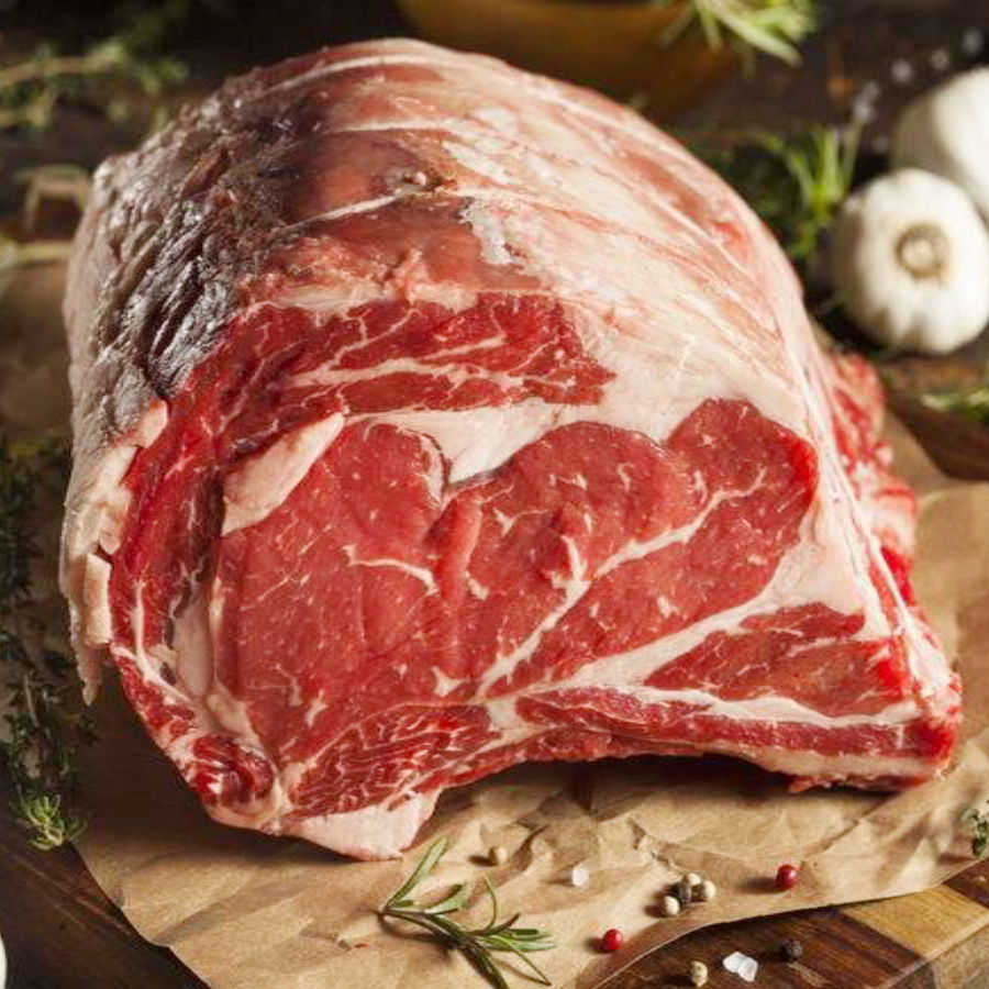 Nạc lưng bò mát Cao Cấp Black Angus Úc - Rib eye Chilled