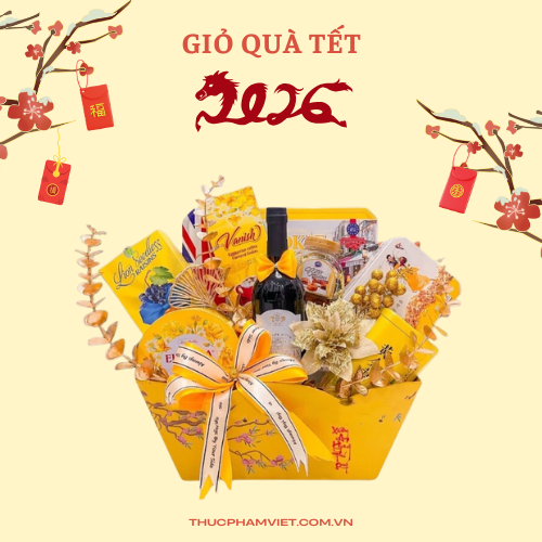 Giỏ quà tết Đông Hưng Thái Bình